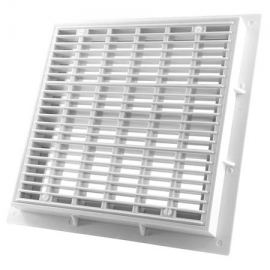 Abs frame and grate 9''x 9'' AC
