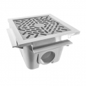 Square main drain inox AC