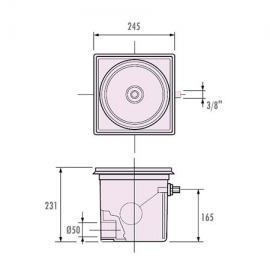 Water level regulator IML