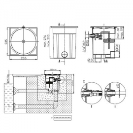 Water level regulator Emaux