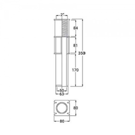 Concrete sealing flange WC AS