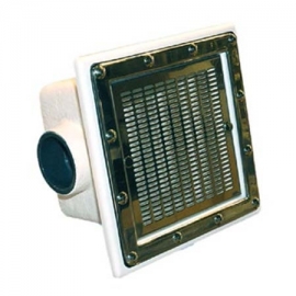 Main drain in polyester 250x250mm Kripsol