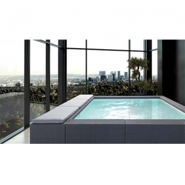 Prefabricated pool liner Playa Heating & Bubbles Astral