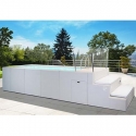 Prefabricated pool liner Dolcevita Yacht Astral