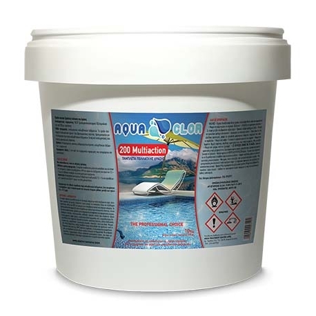 Ταμπλέτες χλωρίου 200gr Aqua Clor