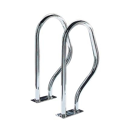 Stairs grab rail 470x800mm rectangular base Astral