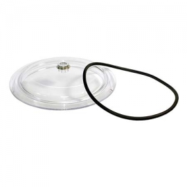 Transparent filter lid & gasket for Ivory-Millenium Astral