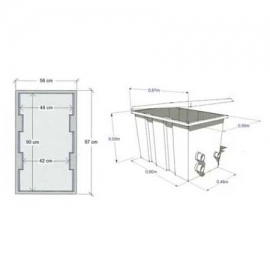 Πολυεστερικό μηχανοστάσιο Pozzetto Spa