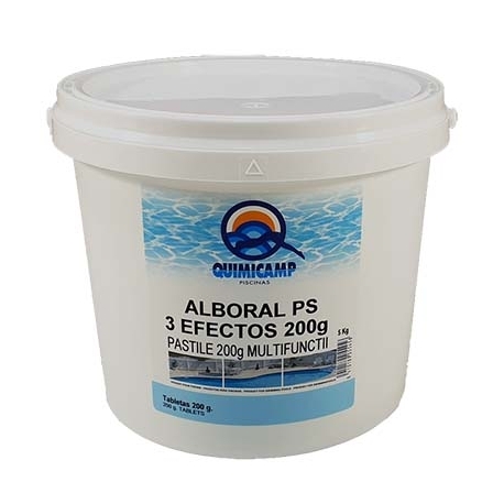 Πολυταμπλέτες χλωρίου τριπλής δράσης 200gr PQS