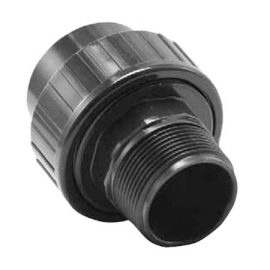 Union female socket male threaded pvc fip