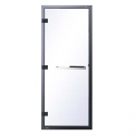 Glass steam room door aluminum Steamtec