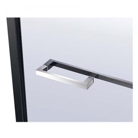 Glass steam room door aluminum Steamtec