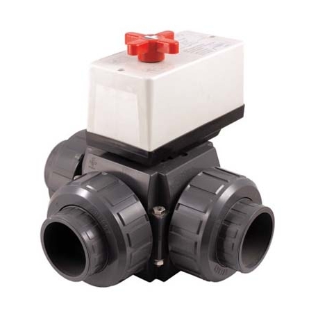 Three-way electric valve for solar panel Oku