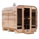 Outdoor sauna room Square Barrel