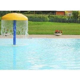 Mushroom waterfall water game