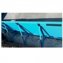 Pool panel with hole for jet PLM AS