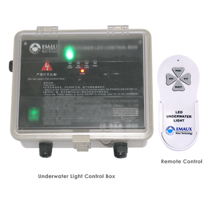 Control panel led RGB with remote control Emaux