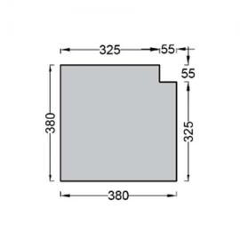 Επιχείλιο πισίνας επίπεδο Espace