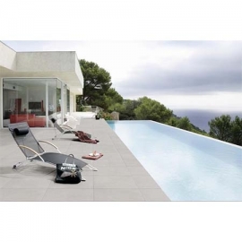 Flat coping stone corner external 90° Espace