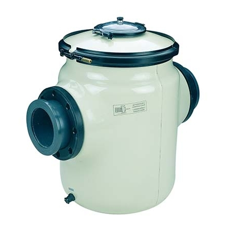 Strainer polypropylene & fibreglass with sight glass 60l Astral