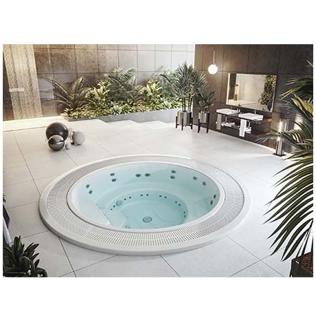 Inground overflow spa Roma Astral