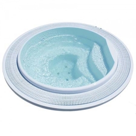 Inground overflow spa Odisea 20 Astral