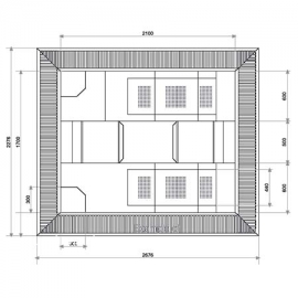 Υδρομασάζ υπερχείλισης εντιχοιζόμενο Vulcano Astral