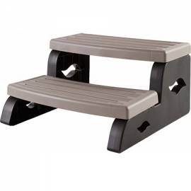 Spa access step Coastal grey Astral