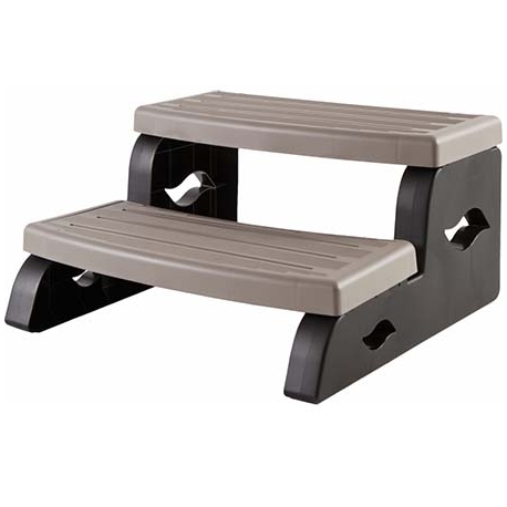 Spa access step Coastal grey Astral