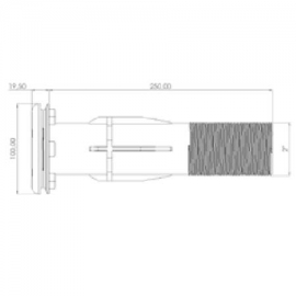 Water suction inlet GM-21 CPA