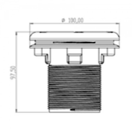 Στόμιο εισαγωγής 2'' GM-15 CPA