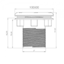 Water suction inlet GM-24 CPA