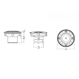Water bottom inlet concreat MT-3 CPA