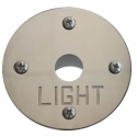 Support plate for piezoelectrical switch inox Light CPA