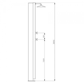 Solar shower 30 L Solar CPA