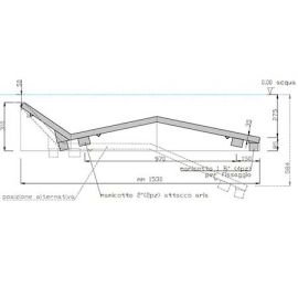 Stainless steel air bed Apollo CPA