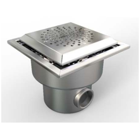 Main drain square inox Astral