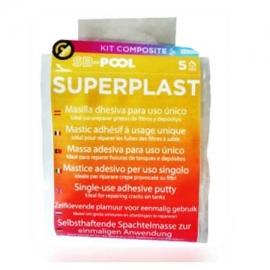 Adhesive putty of high mechanical properties SB-Pool Superplast Light Astral