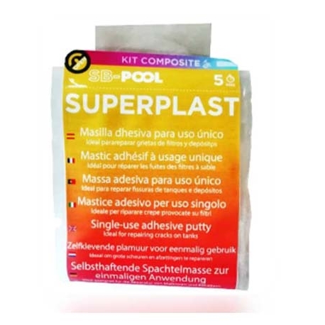 Adhesive putty of high mechanical properties SB-Pool Superplast Light Astral