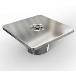 Return inlet square inox 4x8mm Astral