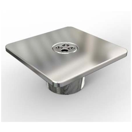 Return inlet square inox 4x8mm Astral