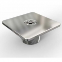 Return inlet square inox 4x8mm Astral