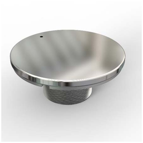 Στόμιο σναρρόφησης inox στρογγυλό Astral