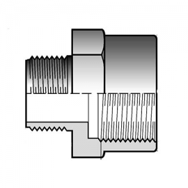Reducing socket England pvc-u F/M IFFV Fip