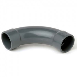Bend plain pvc-u 90º Siv Fip