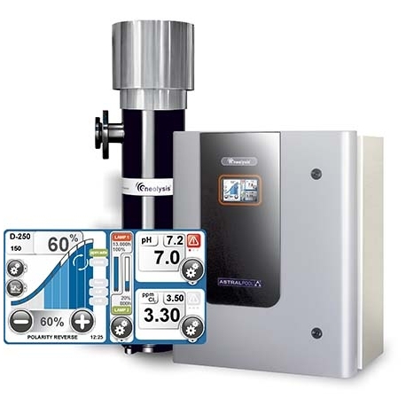 Neolysis system for public pools Neolysis LS Astral