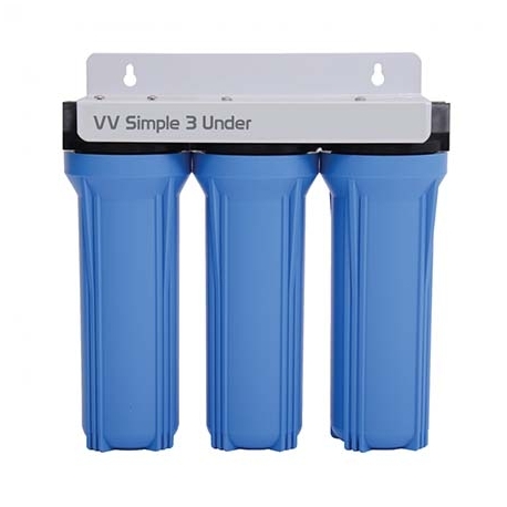 Φίλτρο νερού κάτω πάγκου 3 σταδίων VV Simple 3
