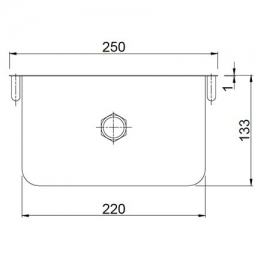 Wall niche round RSN-303 AS