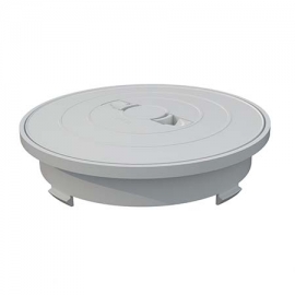 Round cover17.5lt skimmer with face plate Astral