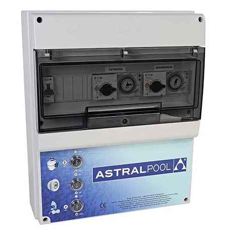 Πίνακας ελέγχου 2 αντλιών & φωτιστικού Astral